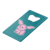 Bunny Geldbeutel Flaschenöffner (Vorderseite Schrägansicht)