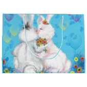 Bunny Gift Bag - Umarmung Große Geschenktüte (Rückseite)