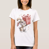 Bunny Gift Fumble T-Shirt (Vorderseite)