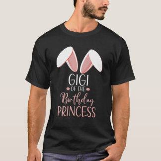 Bunny Gigi von der Geburtstagsprinzessin Matching T-Shirt