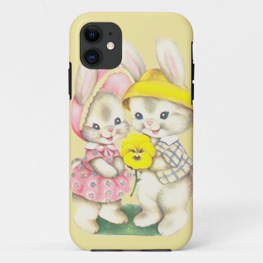 Bunny Girl+Boy Case-Mate iPhone Hülle (Rückseite)