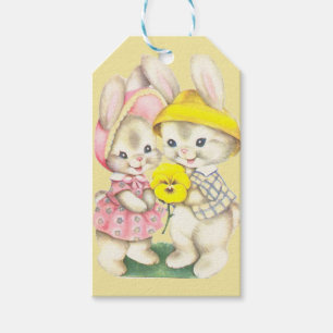 Bunny Girl+Boy Geschenkanhänger