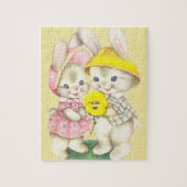 Bunny Girl+Boy Puzzle (Vertikal)