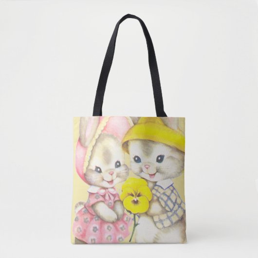 Bunny Girl + Boy Tasche (Vorderseite)