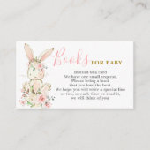Bunny Girl Bringen Sie eine Book Card Begleitkarte (Vorderseite)