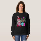 Bunny Gnome Hug Easter Eggs Hunting Happy Easter D Sweatshirt (Vorne ganz)