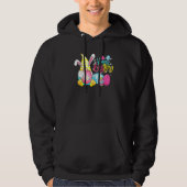 Bunny Gnome Rabbit Eggs Hunting Happy Easter Day F Hoodie (Vorderseite)