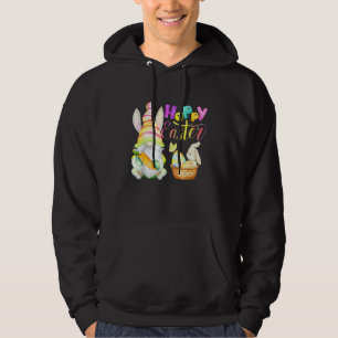 Bunny Gnome Rabbit Eggs Jagd glückliche Osterfeier Hoodie