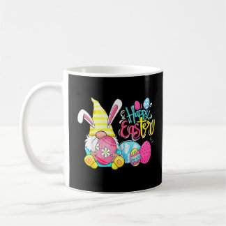 Bunny Gnome Rabbit Eggs Jagd glückliche Ostern Tag Kaffeetasse