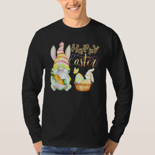 Bunny Gnome Rabbit Eggs Jagd glückliche Ostern Tag T-Shirt