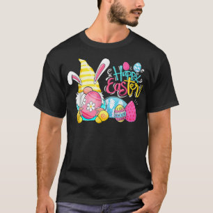 Bunny Gnome Rabbit Eggs Jagen Frohe Ostern Tag F T-Shirt