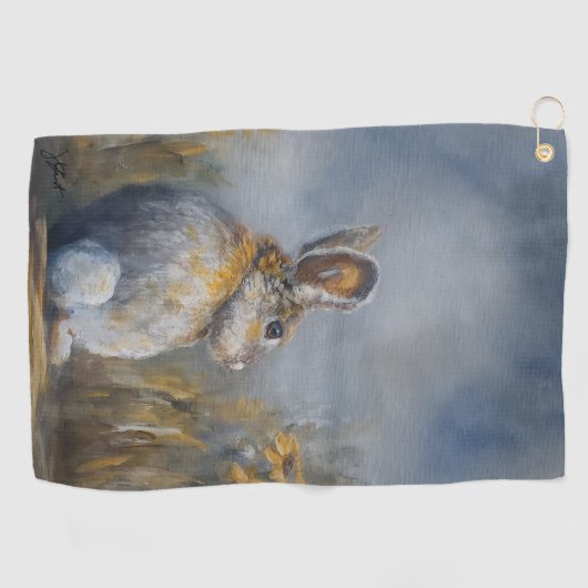 Bunny Golfhandtuch (Horizontal)