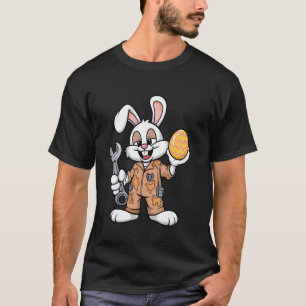 Bunny Grease Monkey u2013 Lustiger Ostermechaniker T-Shirt