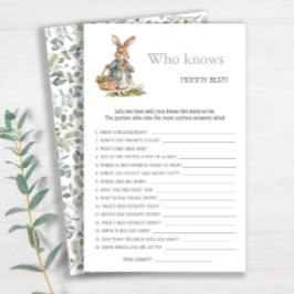 Bunny Greenery, die Mommy Best Baby Dusche kennt