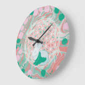 Bunny Große Wanduhr (Winkel)