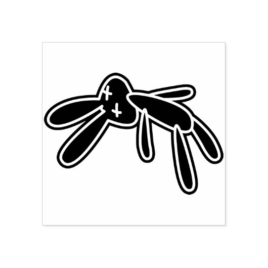 Bunny Gummistempel (Prägung)