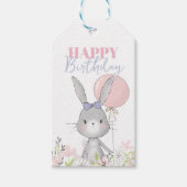 Bunny Happy Birthday | Anhänger (Vorderseite)