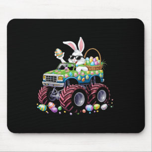 Bunny Happy Ostermonster LKW Liebhaber Kinder Jung Mousepad