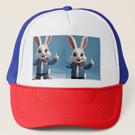 Bunny Hat Truckerkappe (Vorderseite)