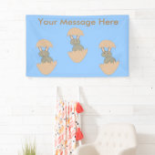 Bunny Hatching von Egg eigenem Banner (Insitu)