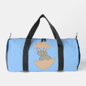 Bunny Hatching von Egg Weird Duffle Bag (Rückseite)