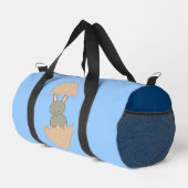 Bunny Hatching von Egg Weird Duffle Bag (Rechte Ecke)