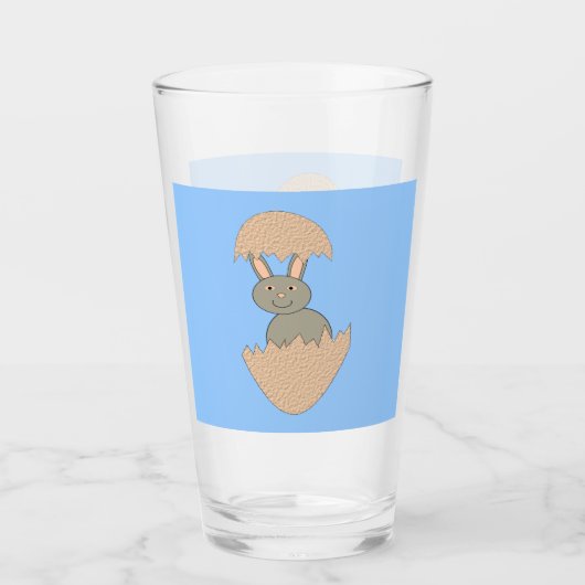 Bunny Hatching von Egg Weird Glas (Vorderseite)