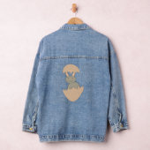 Bunny Hatching von Egg Weird Jeansjacke (Hangar)