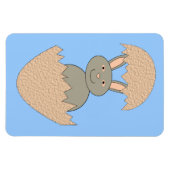 Bunny Hatching von Egg Weird Magnet (Horizontal)