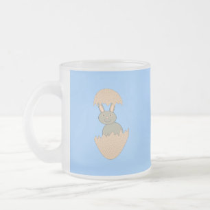 Bunny Hatching von Egg Weird Mattglastasse