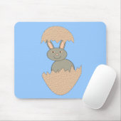 Bunny Hatching von Egg Weird Mousepad (Mit Mouse)
