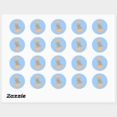 Bunny Hatching von Egg Weird Stickers (Blatt)