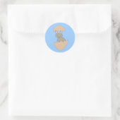 Bunny Hatching von Egg Weird Stickers (Tasche)