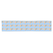 Bunny Hatching von Egg Weird Table Runner Kurzer Tischläufer (Horizontal)