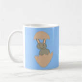 Bunny Hatching von Egg Weird Tasse (Links)