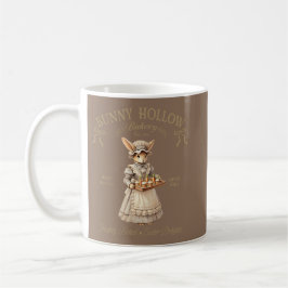 Bunny Hollow Bakery Vintage Easter Rabbit Baker Kaffeetasse