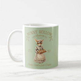Bunny Hollow Bakery Vintage Easter Rabbit Baker Kaffeetasse