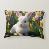 Bunny Hop Dekokissen (Rückseite)