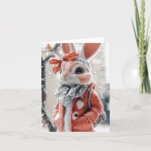 Bunny Hop Feiertagskarte