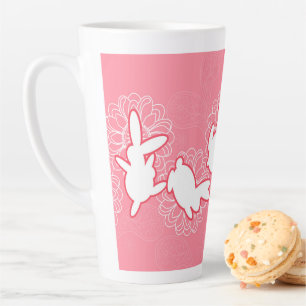 Bunny Hop Fun Latte Tasse