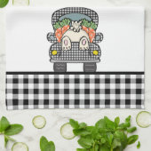 Bunny Hop Geschirrtuch (Gefaltet)