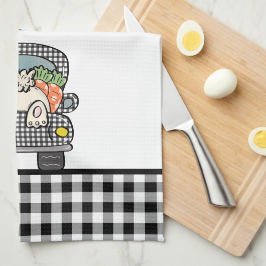 Bunny Hop Geschirrtuch (Viertel Falte)