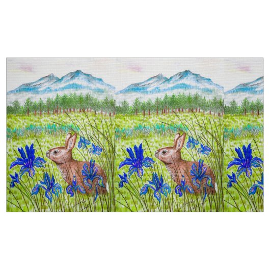 Bunny Hop Stoff (Fat Quarter (45,7 x 55,9 cm))
