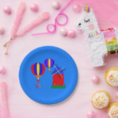 Bunny Hot Air Ballon #1 Paper Teller (Party)