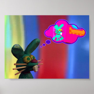 Bunny Imagines wird animiert Poster
