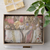 BUNNY IN MEADOW DECOUPAY SEIDENPAPIER (Geschenk)