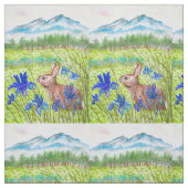 Bunny Iris Fields Stoff (Muster)