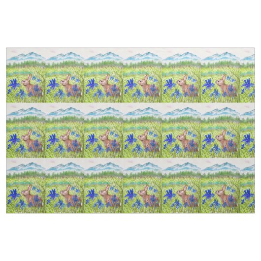 Bunny Iris Fields Stoff (Fat Quarter (45,7 x 55,9 cm))