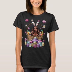 Bunny Irish Setter Hund Happy Ostertag Lover Egg T-Shirt