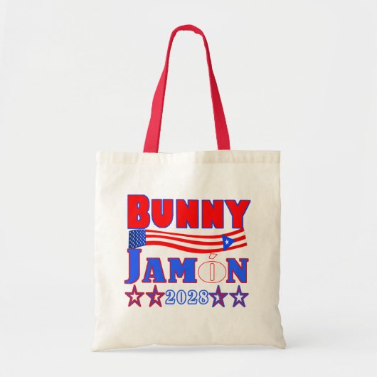 Bunny Jamon 2028-Taschentuch Tragetasche (Vorne)